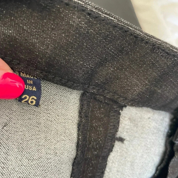 Ramy Brook black coated bootcut flare Matilda jeans - Picture 11 of 14